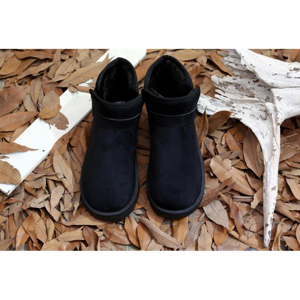 Winter Men Boots Lovers Snow Boots Winter Shoes Warm Cotton Boots Size EU 39 - Blue
