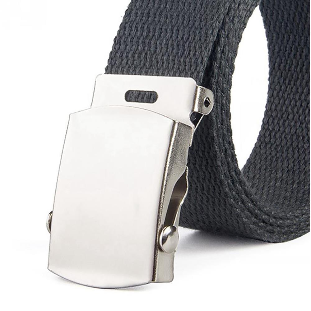 TGB Unisex Canvas Belt - Dark Gray