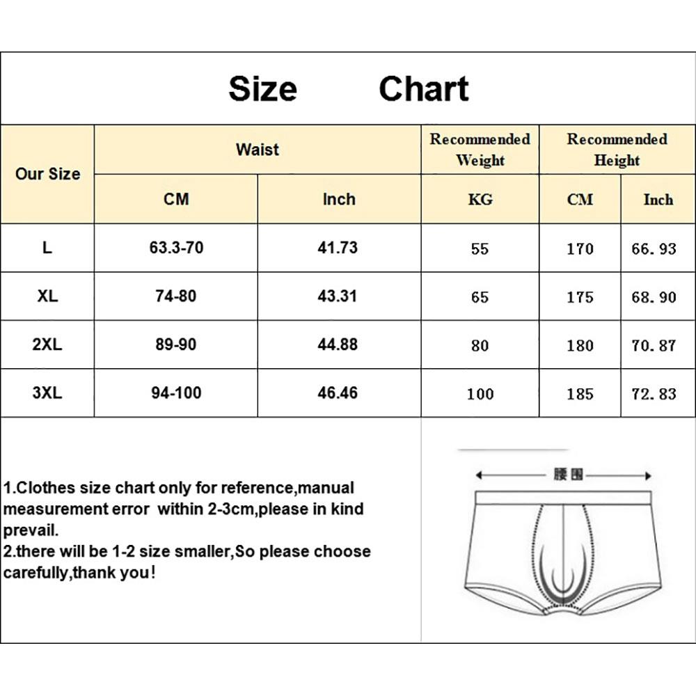C806 Men Sexy Breathable U Convex Lips Pattern Elastic Boxers Underwear Size L - Orange