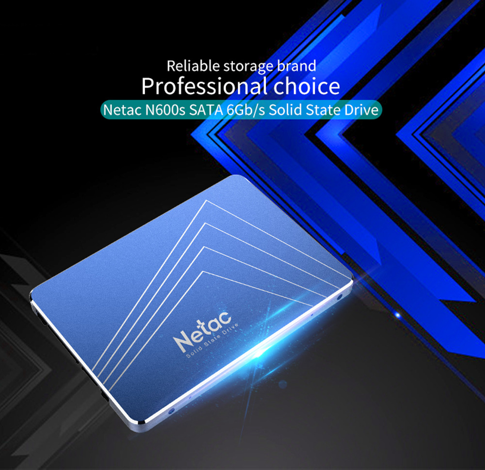 Netac N600S 1TB SSD 2.5 Inch Solid State Drive SATA3 Interface Read Speed 500MB/s - Blue