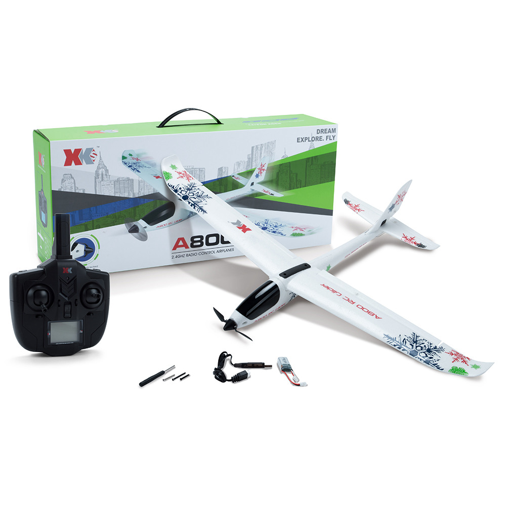 XK A800 2.4G 5CH EPO 780mm Wingspan 3D 6G System RC Glider Airplane RTF