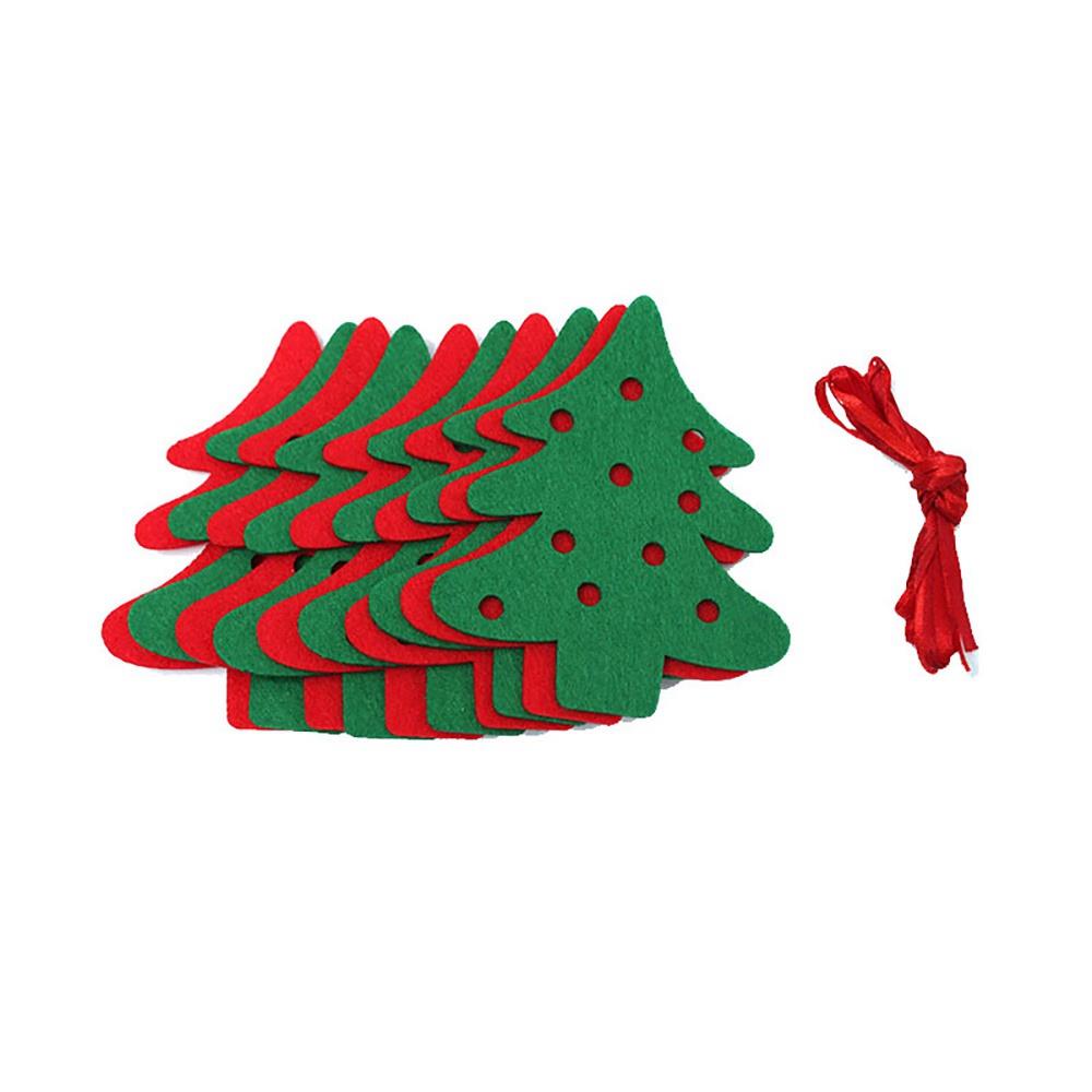 String Flags Hanging Flags for Christmas Decorations Shopping Malls - Hollow Pine