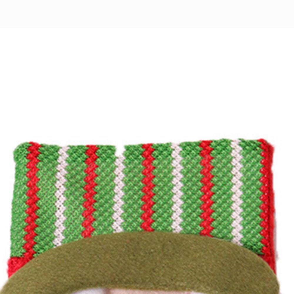 Christmas Candy Bags Flannel Christmas Stockings Pendant Socks - Santa Claus