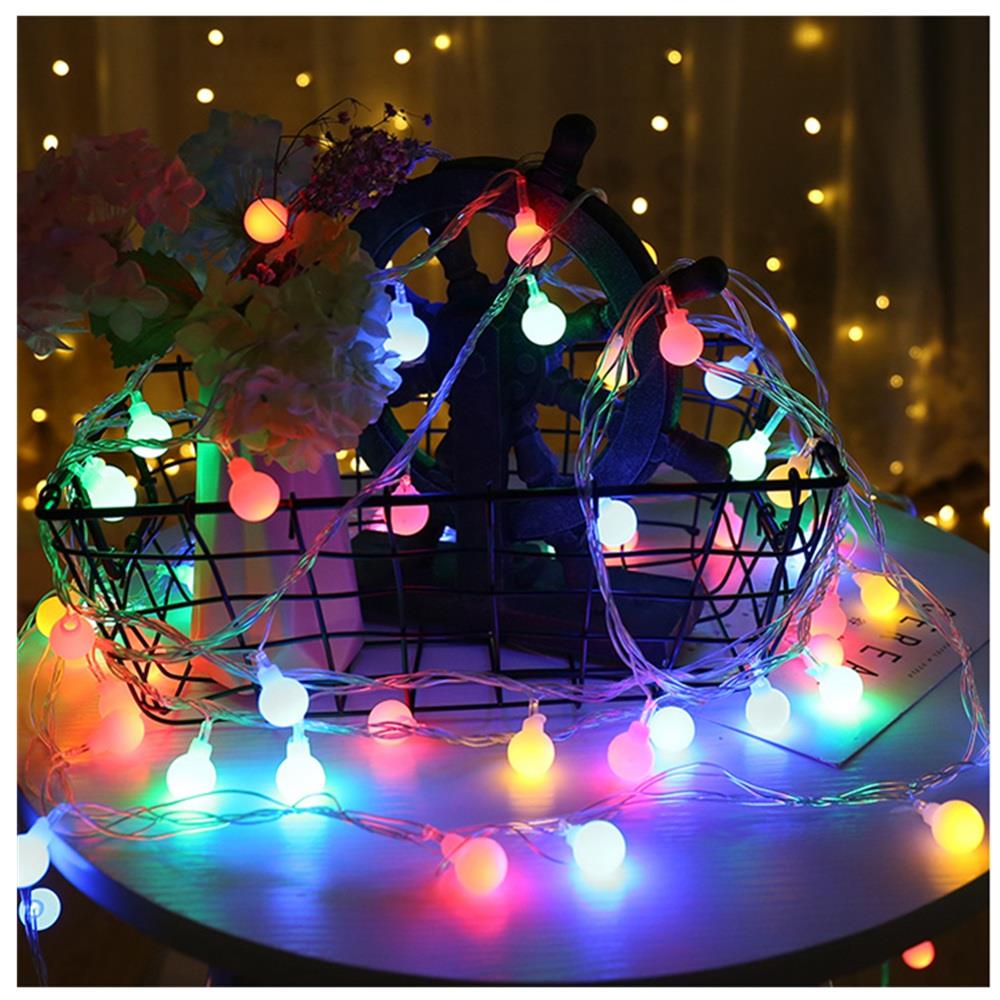 20PCS LED Festoon Ball String Light Christmas Lights Wedding Garden Garland Ball (3 Meters) - Multi-colour