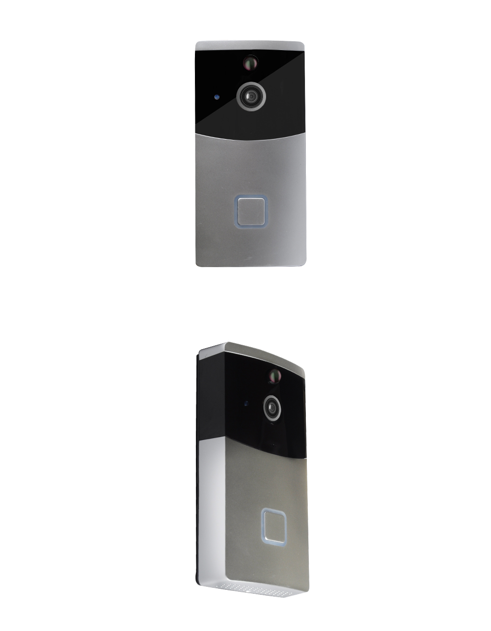 Danmini WF05 WIFI Wireless Video Intercom Doorbell APP Voice Intercom Low Power Standby - Silver
