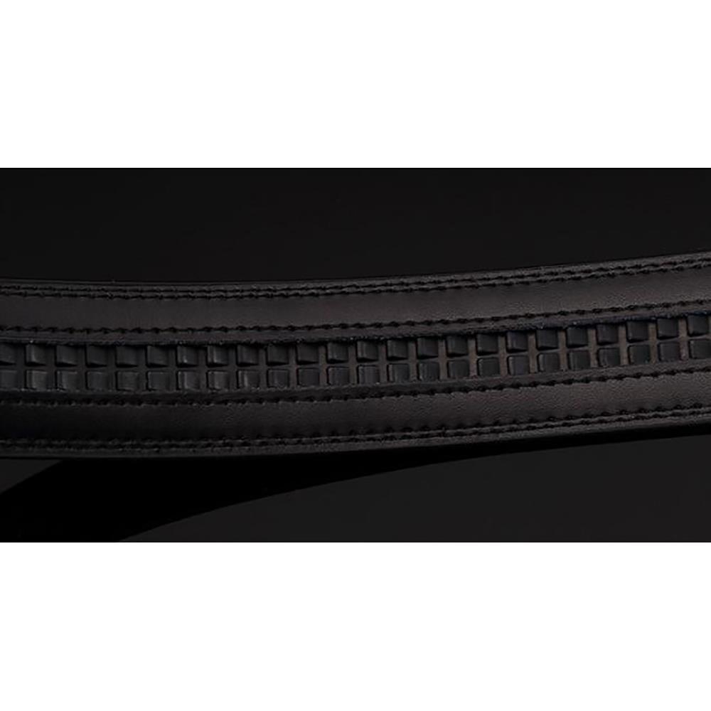 ZD39 Men's Genuine Leather Belt - Gold Buckle