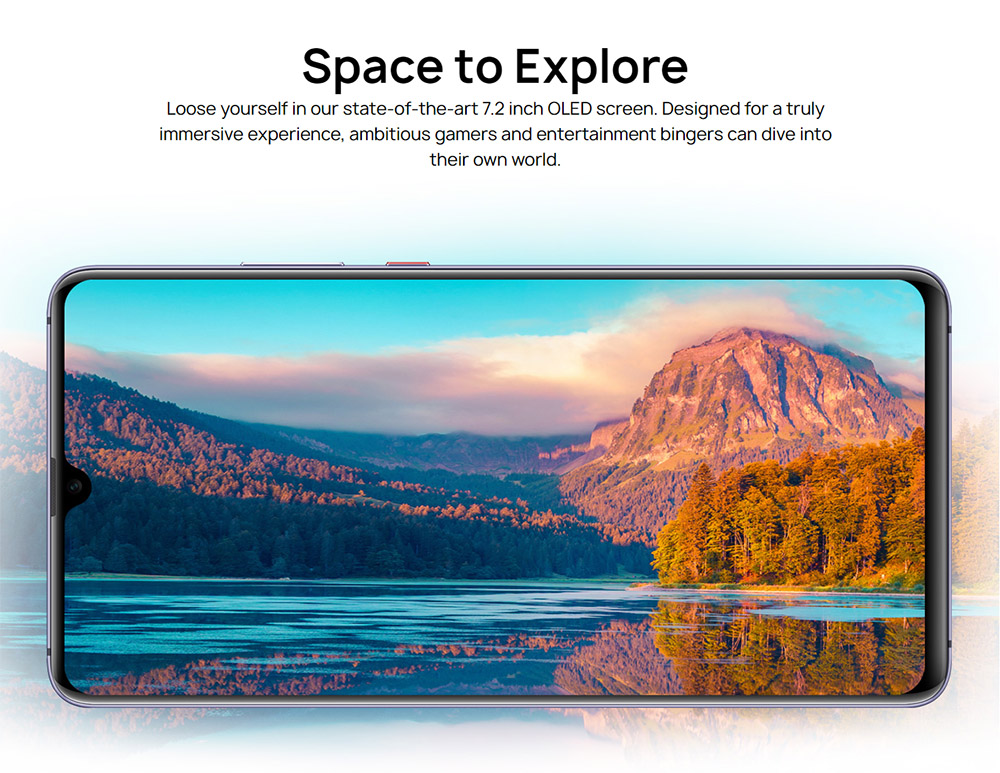 HUAWEI Mate 20 X 7.2 Inch 4G LTE Smartphone Kirin 980 6GB 128GB 40.0MP+20.0MP+8.0MP Triple Rear Cameras Android 9.0 NFC IR Remote Control Touch ID - Phantom Silver