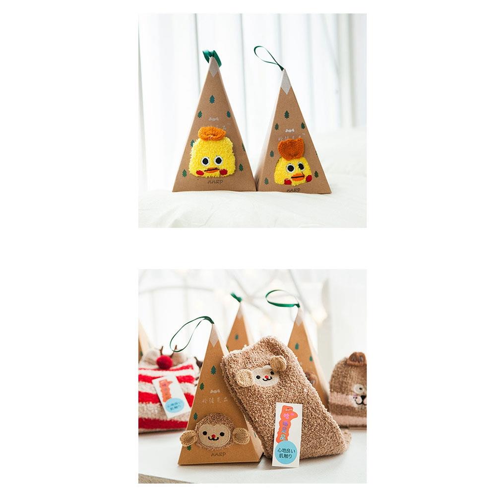 Christmas Cartoon Cotton Socks - Mice Pattern