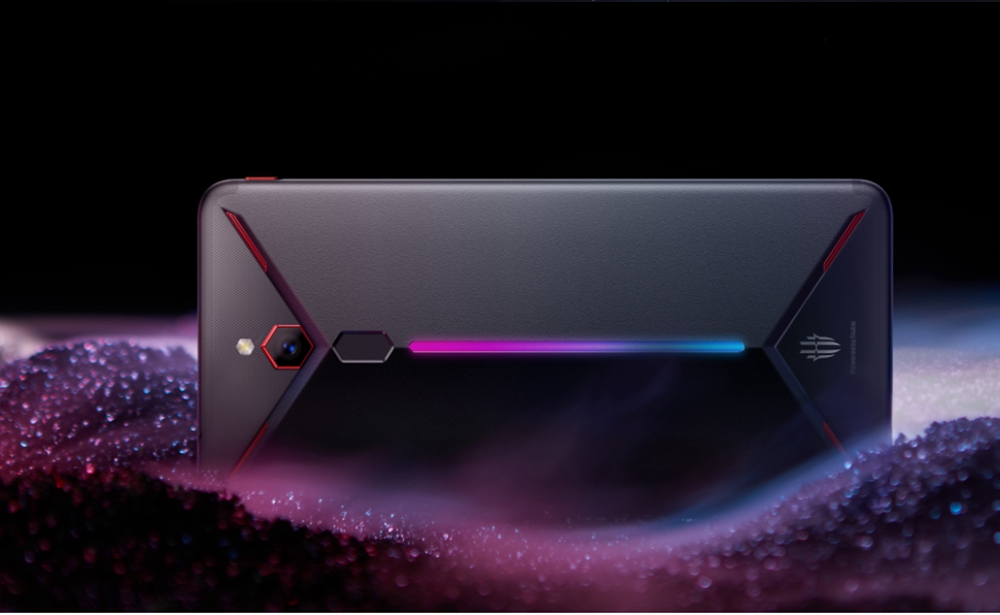 Nubia Red Magic Mars 6.0 Inch 4G LTE Gaming Smartphone Snapdragon 845 6GB 64GB 16.0MP Rear Camera Android 9.0 Type-C Touch ID OTG - Black