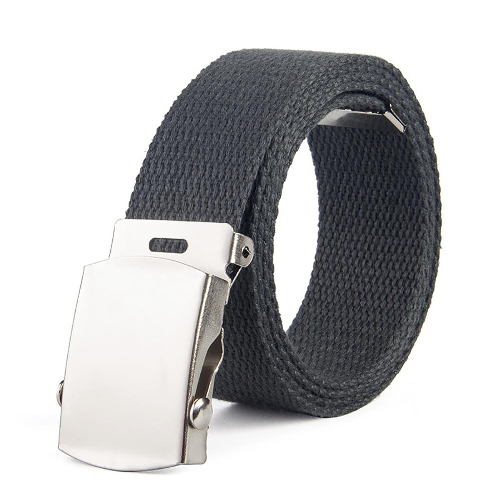 TGB Unisex Canvas Belt - Dark Gray