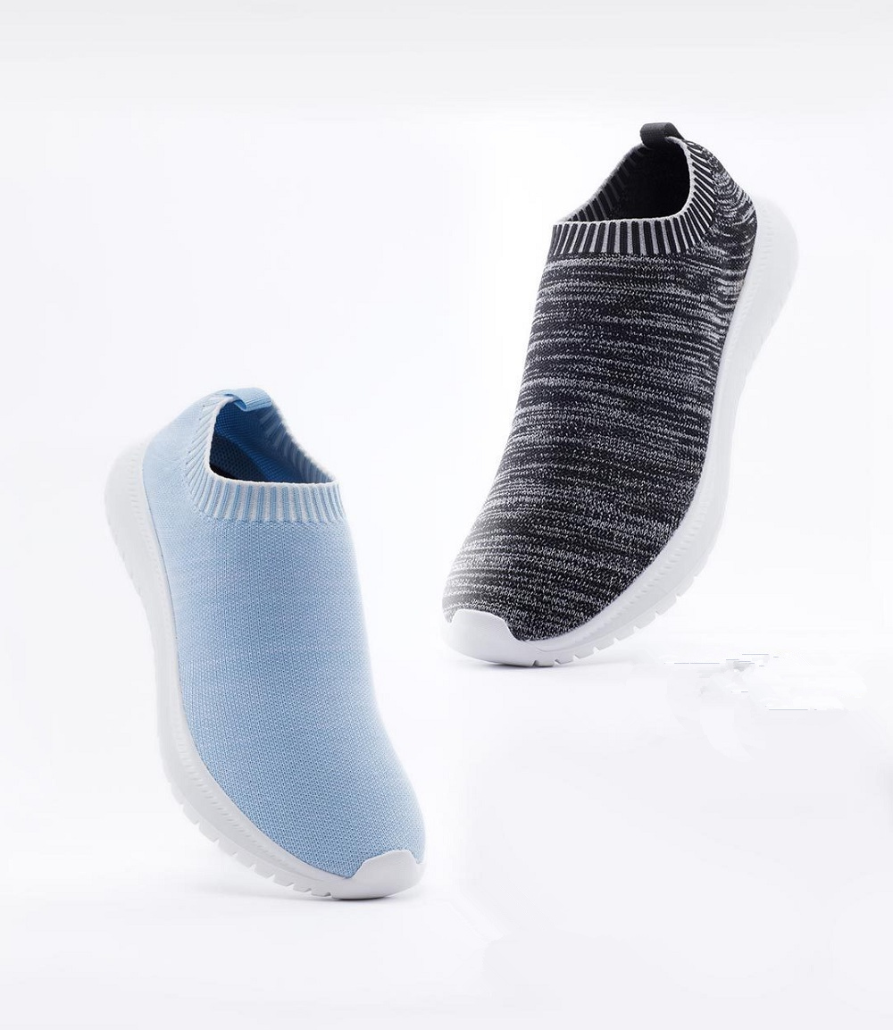 Xiaomi UREVO Unisex Casual Lightweight Sneakers (Breathable Vamp Anti-slip Sole Size EU40 Men) - Gray