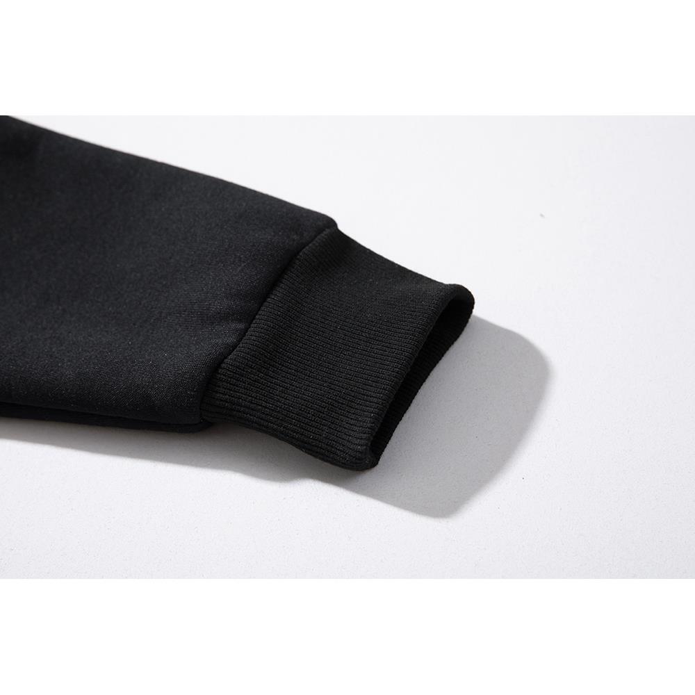 WY40 Men's Autumn Basic Casual Round Neck Sweatshirt (Color Block Cotton Pullover Shirt Size M) - Yellow