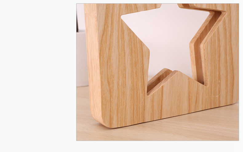 FUMAT Warm Modern LED Table Lamp - Creative Snails Wood Board Design