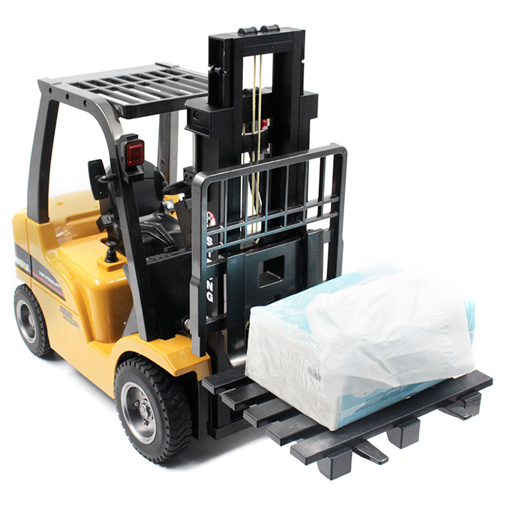 HuiNa Toys 1577 2.4G 8CH 1:10 2 In 1 RC Forklift Truck Crane RTR