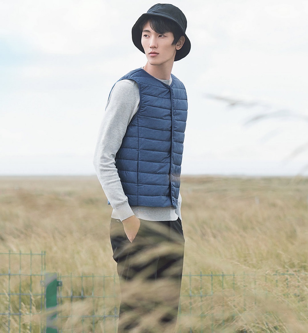 Xiaomi 90Fun Unisex Warm Vest (LITHERMO Cotton Long-lasting Heat Storage Size S Men) - Black