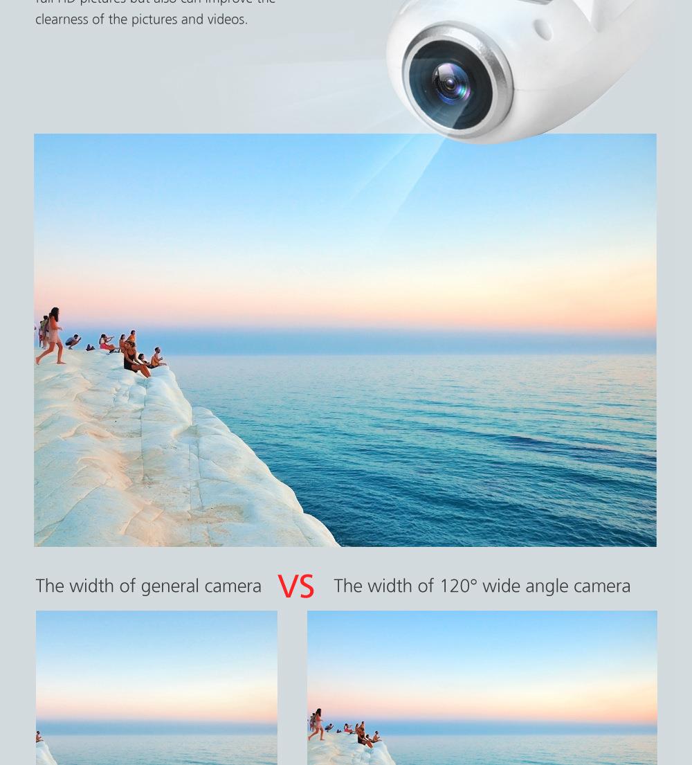 SJRC S20W S-SERIES 1080P WIFI FPV RC Quadcopte Double GPS Follow Me Mode RTF White - Two Battery