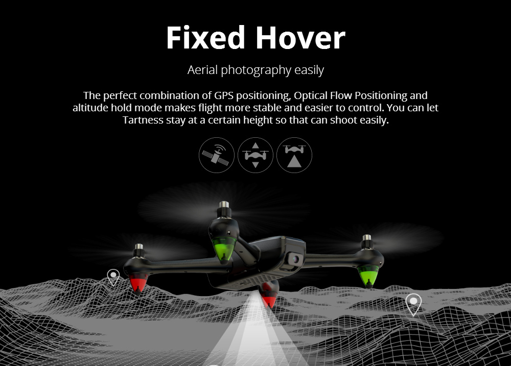 UDI R/C U37 TARTNESS FHD 1080P 5G WIFI FPV GPS Brushless RC Drone Quadcopter With Single-axis Gimbal Camera RTF