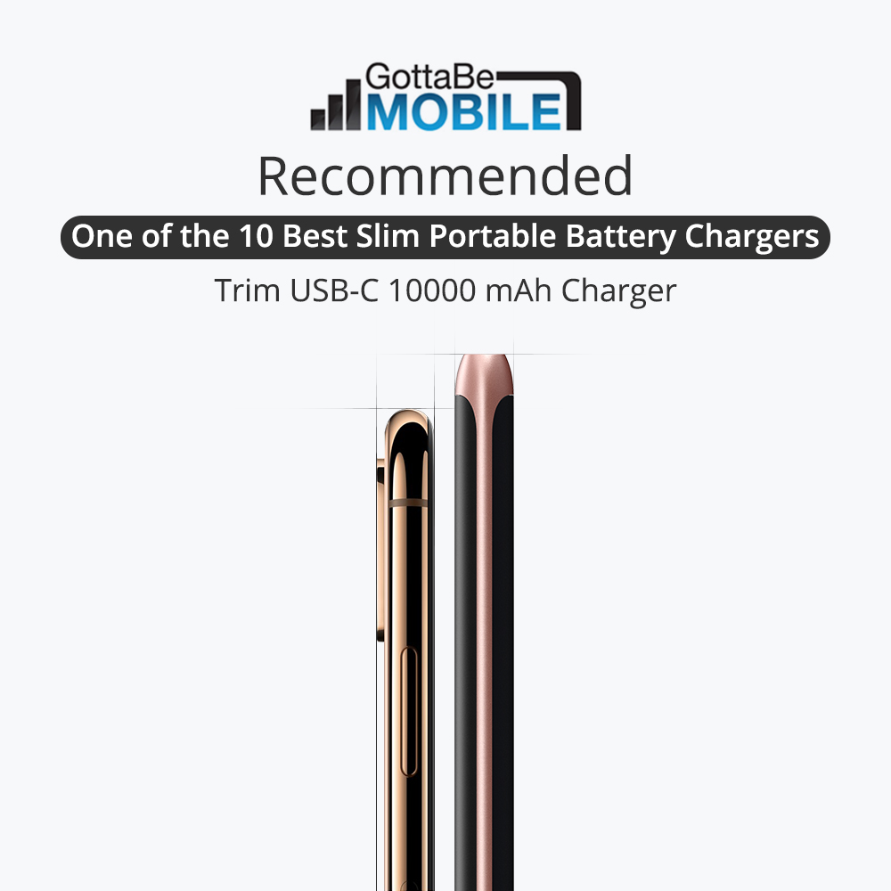 Tronsmart Trim PBD01 18W 10000mAh Slimmest Portable Charger with Power Delivery 3.0 for iPhone, Samsung and more