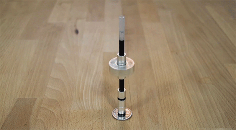 Magnetic Pen Metal Magical Neutral Pressure Reduction Signature Multi-functional Creative Pen - Silver