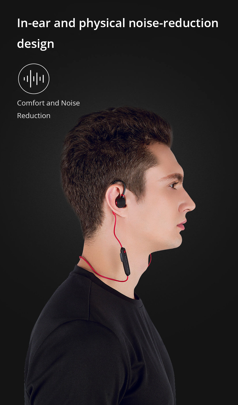 Xiaomi CODOON Bluetooth Earphones Smart Heart Rate Noise Cancelling Sport Headphones