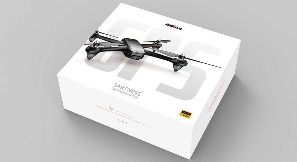 UDI R/C U37 TARTNESS FHD 1080P 5G WIFI FPV GPS Brushless RC Drone Quadcopter With Single-axis Gimbal Camera RTF