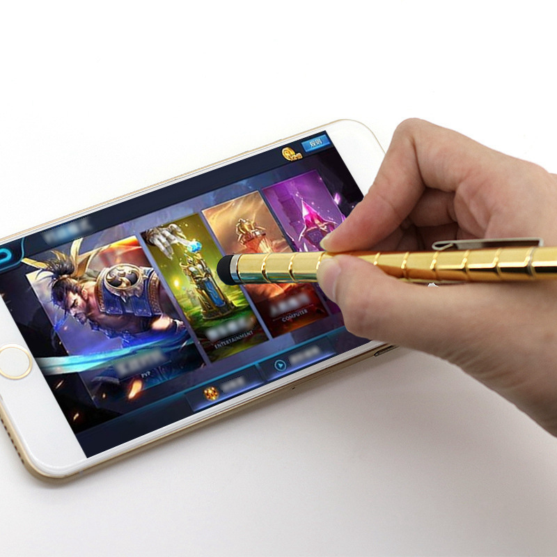 Magnetic Pen Metal Magical Neutral Pressure Reduction Signature Multi-functional Creative Pen - Silver