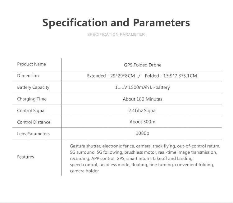 AOSENMA CG033 5G 1080P FHD WIFI FPV RC Drone Servo Gimbal Foldable Brushless with GPS Follow Me Mode RTF - Blue