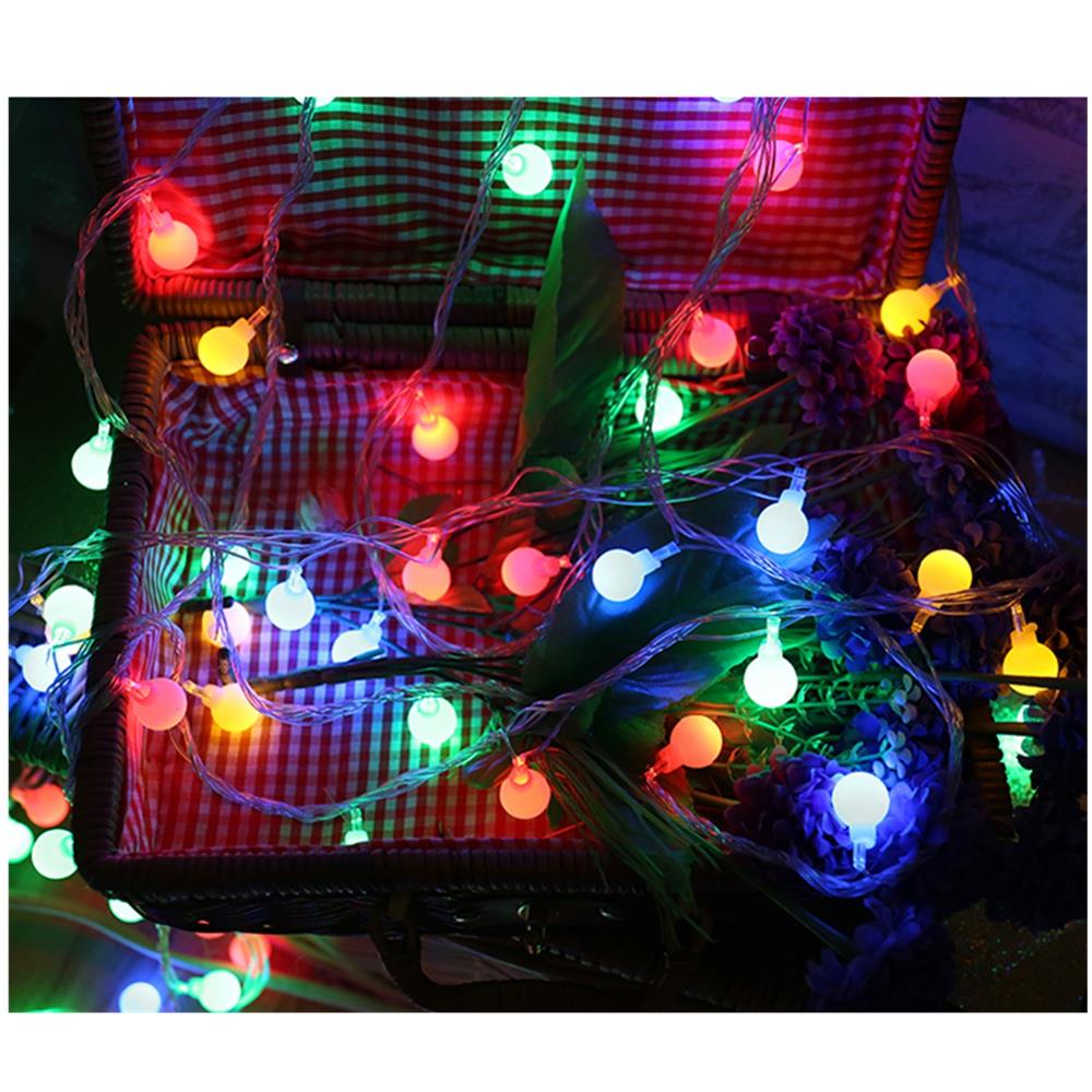 20PCS LED Festoon Ball String Light Christmas Lights Wedding Garden Garland Ball (3 Meters) - Multi-colour