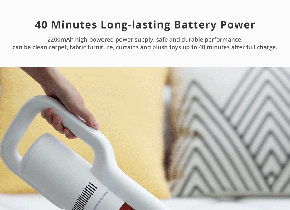 XIAOMI ROIDMI M8 Cordless Vacuum Cleaner Anti-Dust Mites Cleaning - White