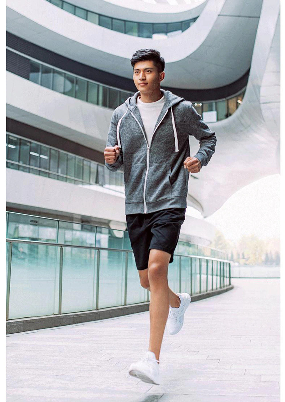 Xiaomi 90Fun Unisex Sneakers (Shock-absorbing EVA Insole Sports Shoes Size EU35 Women) - Pink