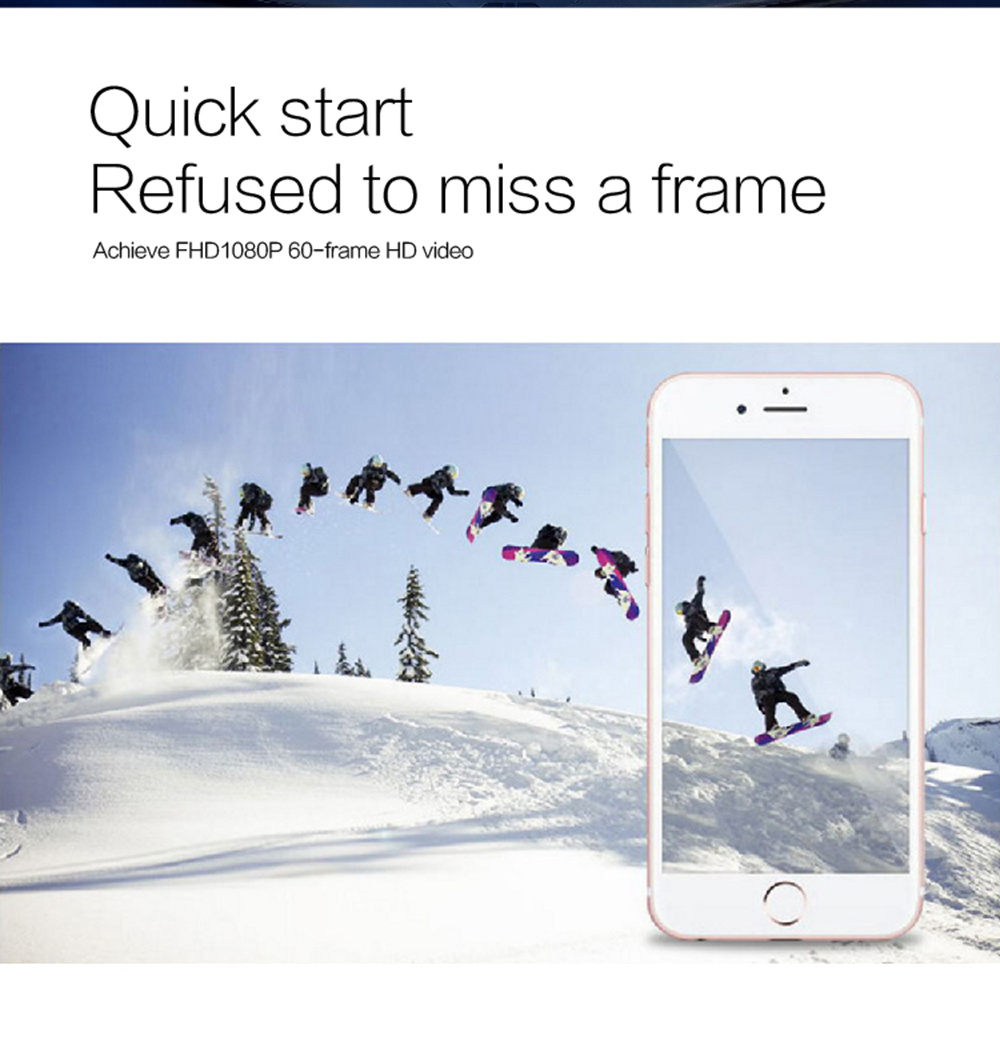 RS200 Top HD Hidden Universal Wifi Car DVR (Sony IMX323 1080P HD 170 Degree Wide Angle Lens Built-in Wi-Fi Module) - Black