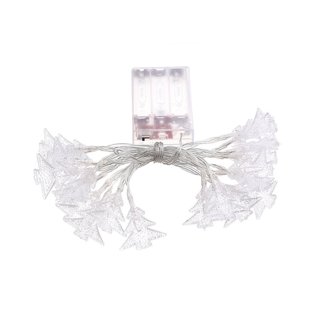 20PCS Christmas Tree LED String Lights for Christmas New Year (2.2 Meters) - White