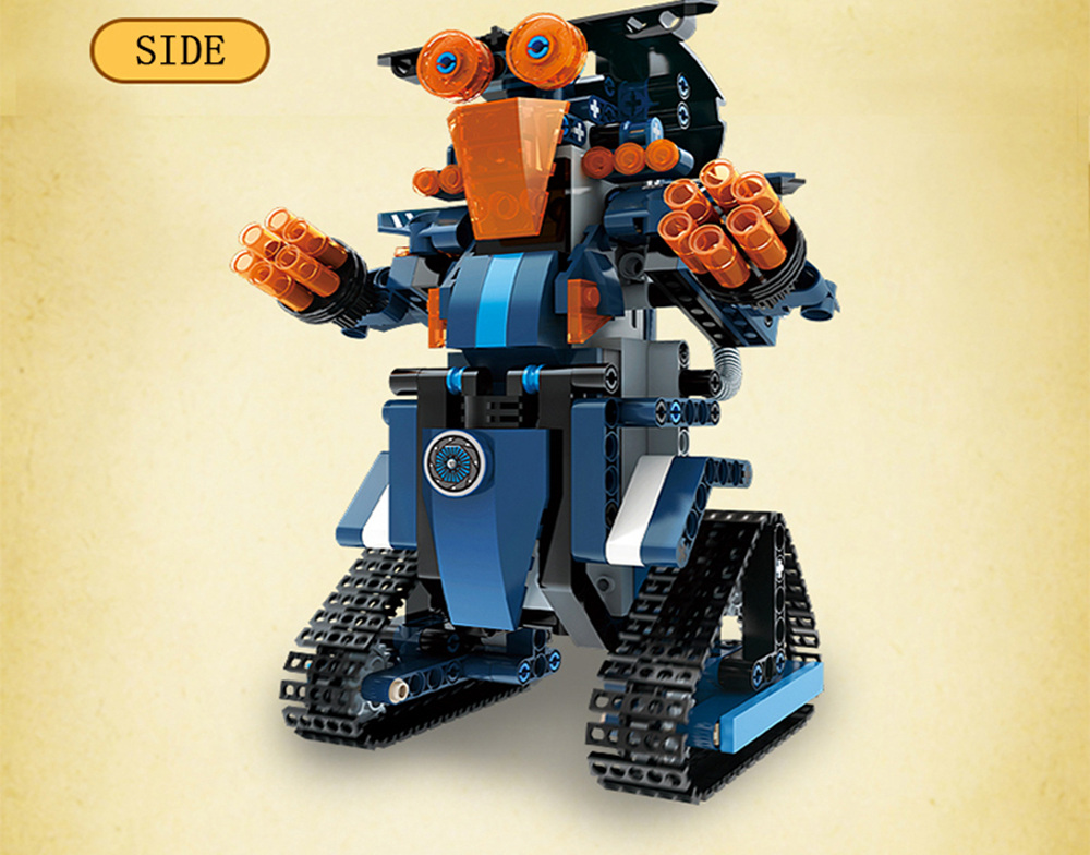 MoFun M2 BB13002 349PCS 2.4G 4CH DIY Smart Remote Control Building Block RC Robot Toy