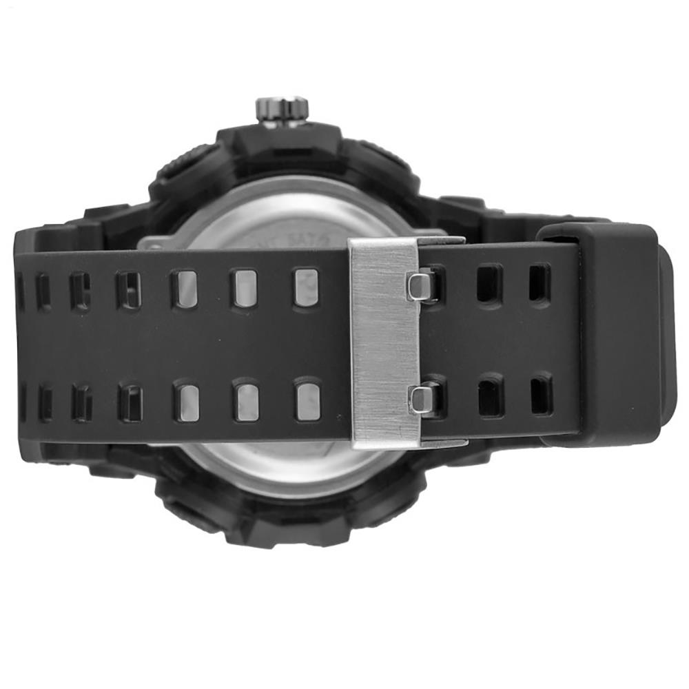 SMAEL 1642 Men Casual Digital Quartz Sports Wrist Watch - Black + White