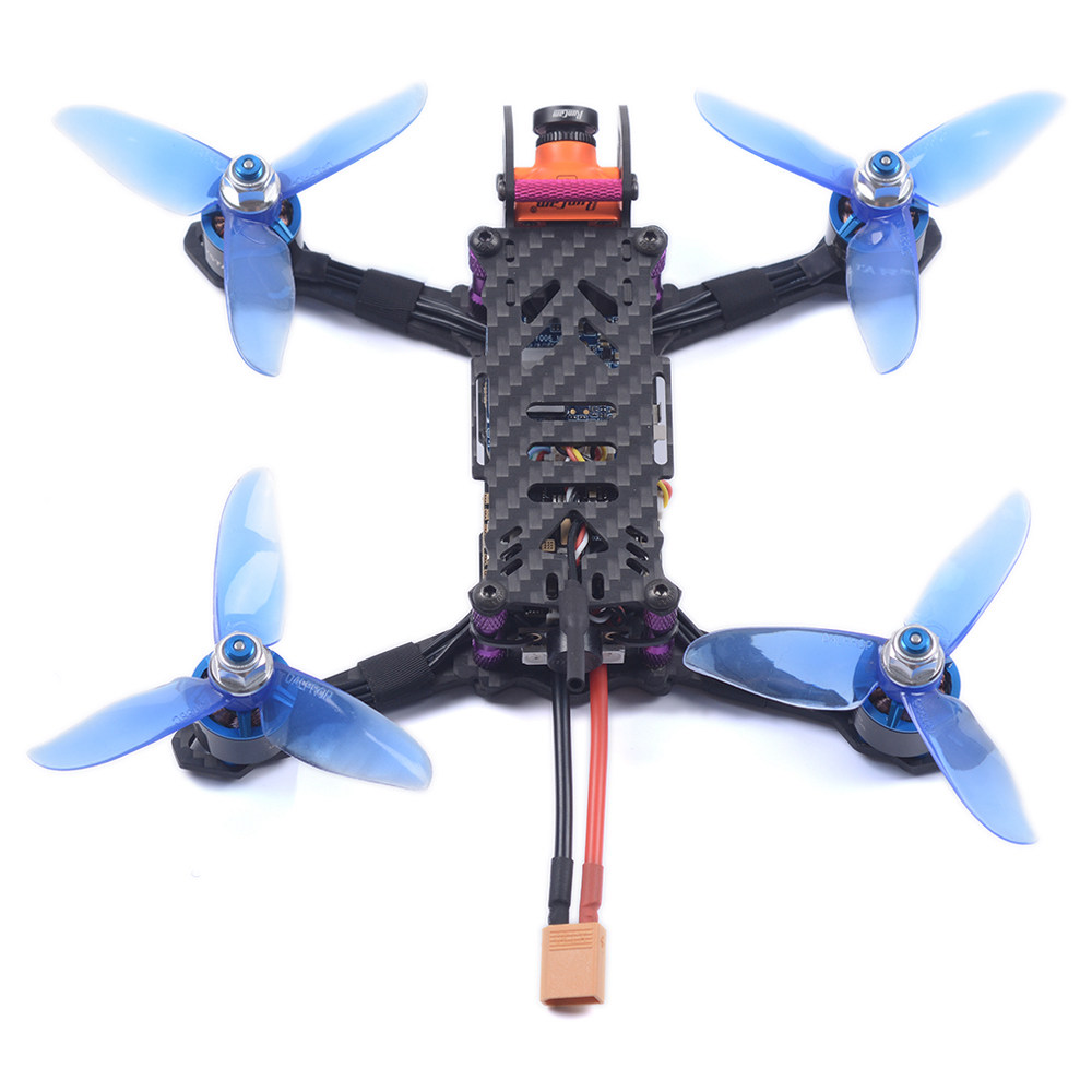 SKYSTARS Baby Turtle 145mm FPV Racing Drone F4 8K FC OSD 200mW VTX RunCam Split Mini2 DVR Camera Frsky XM+ Receiver - BNF