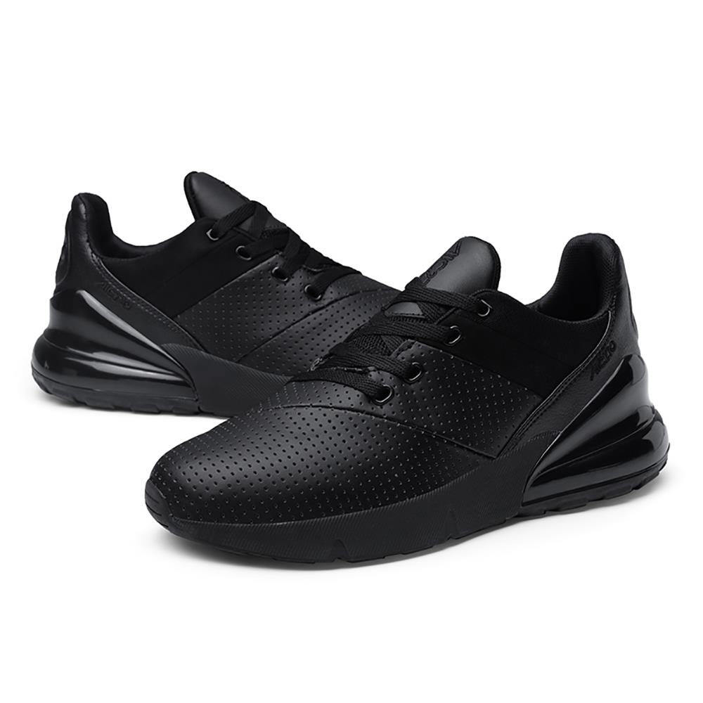 Men Casual Sneakers Mesh Outdoor Running Shoes EU39.5 - Black