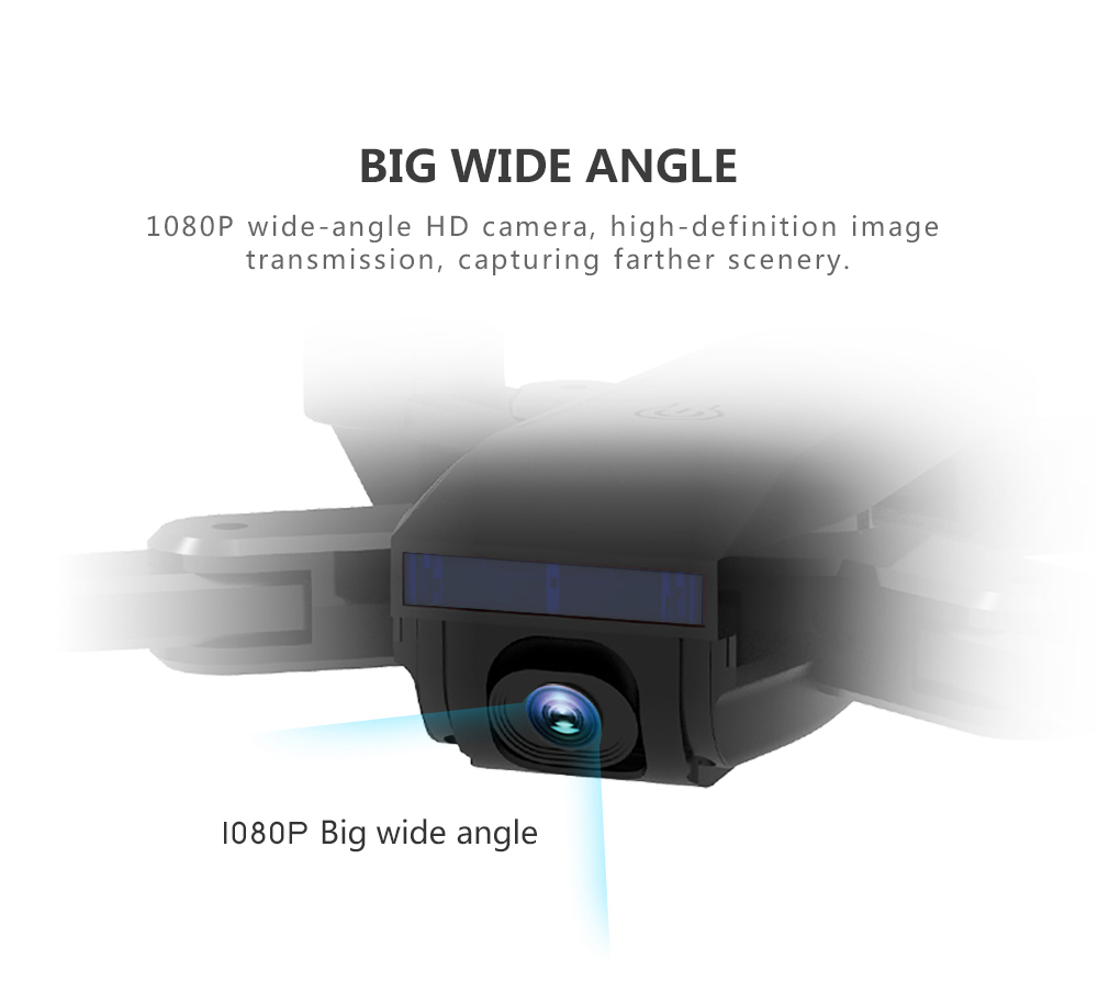 SG700-D 1080P WiFi FPV Foldable RC Drone Optical Flow Positioning RTF - Black