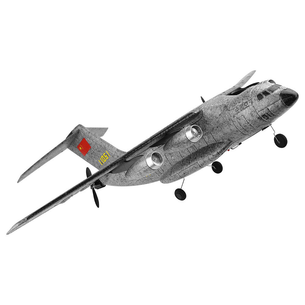 XK A130-Y20 2.4G 3CH EPP 500mm Wingspan RC Airplane Fixed Wing Plane Aircraft Built-in Gyro RTF - Gray