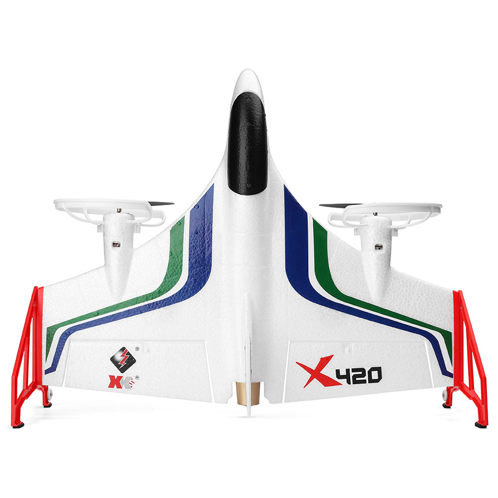XK X420 2.4G 6CH VTOL Vertical Take-off And Landing EPP Wingspan 420mm 3D Model RC Airplane RTF