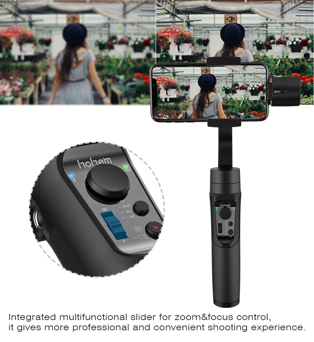 Hohem iSteady Mobile 3-Axis Brushless Handheld Gimbal Stabilizer for Smartphone