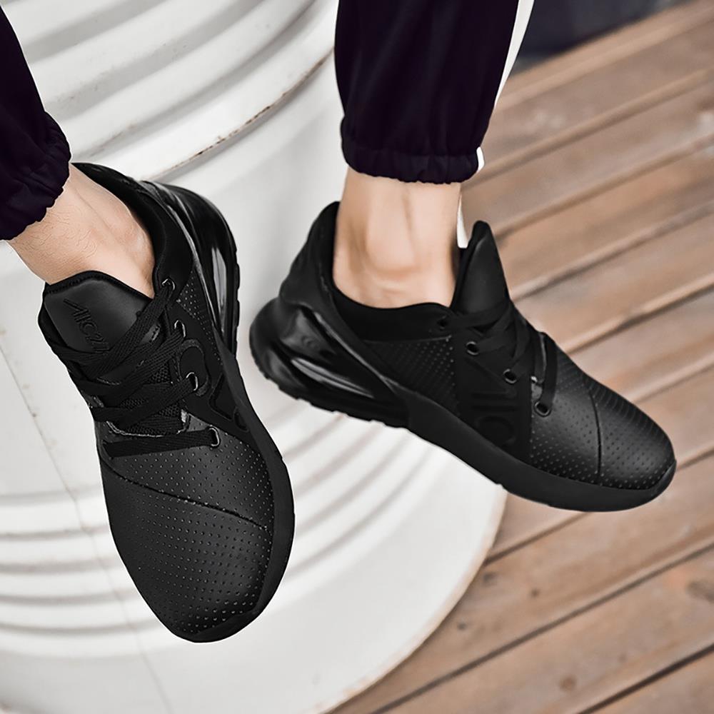 Men Casual Sneakers Mesh Outdoor Running Shoes EU39.5 - Black