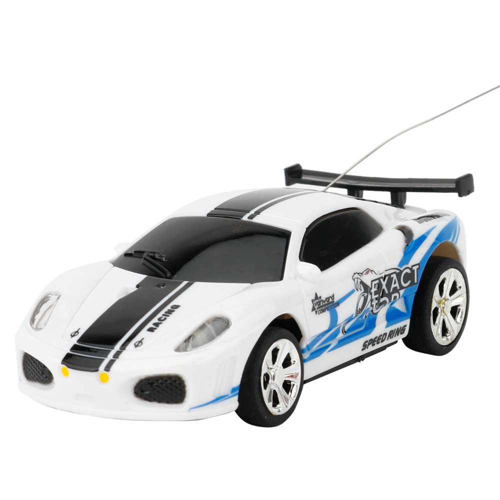 ShenQiWei 2010B 1:58 Coke Can Mini RC Car Kids Toys with Lights - Random Color