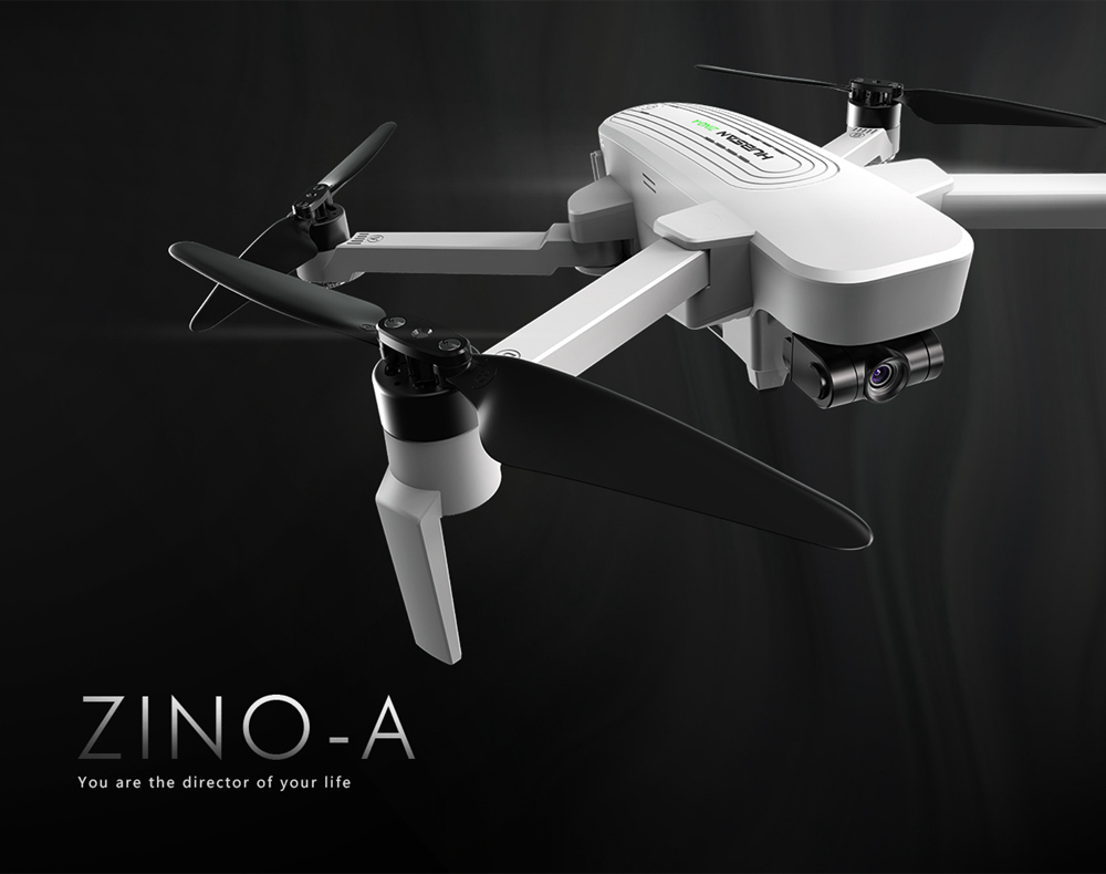 Hubsan H117S Zino-A 1080P 5G WiFi FPV 1KM GPS Foldable RC Drone With 3-Axis Gimbal Panorama Photography