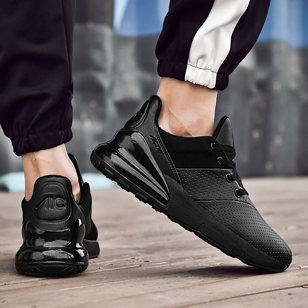 Men Casual Sneakers Mesh Outdoor Running Shoes EU39.5 - Black