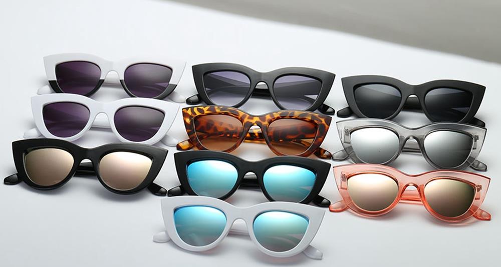 S17066 Unisex Tinted Color Sunglasses HD Lens Eyewear Eye Protector For Outdoor Cycling Hiking - White + Gray