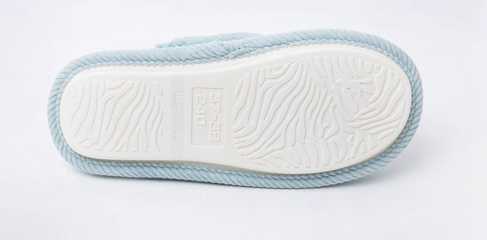 Xiaomi One Cloud Men Elegant Style Solid Color Home Cotton Slippers EU 43-44 - Gray