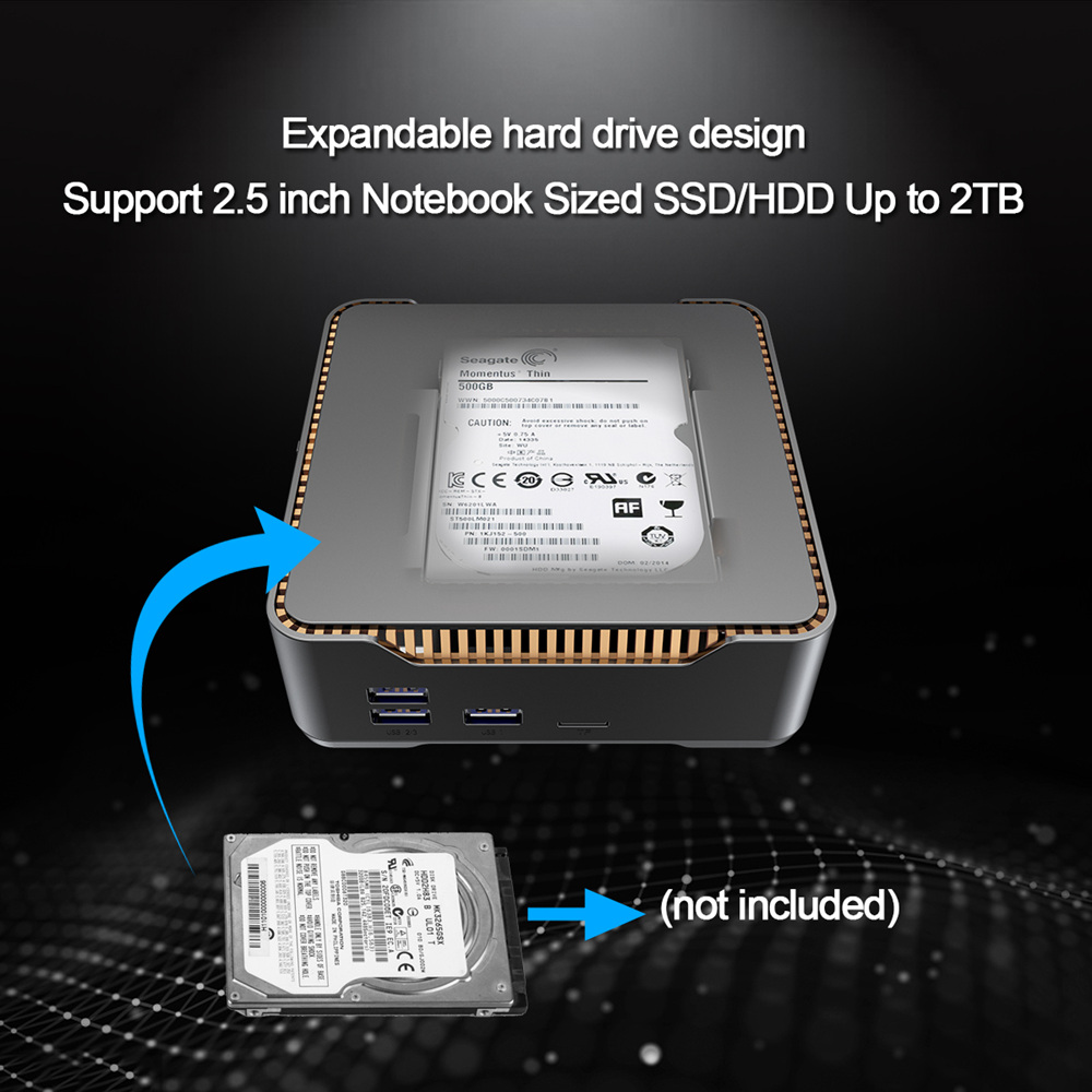A95X MAX S905X2 2GB DDR4 32GB eMMC 4K Android TV Box Support SATA 2.5 Inch HDD Dual Band WiFi Bluetooth Gigabit LAN USB3.0*3 Video Recording with LED Display
