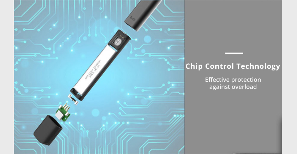 APOLLO BREZ E-Cigarette Kit Replaceable Cartomizer 320mAh Battery 1ml Tank - Black