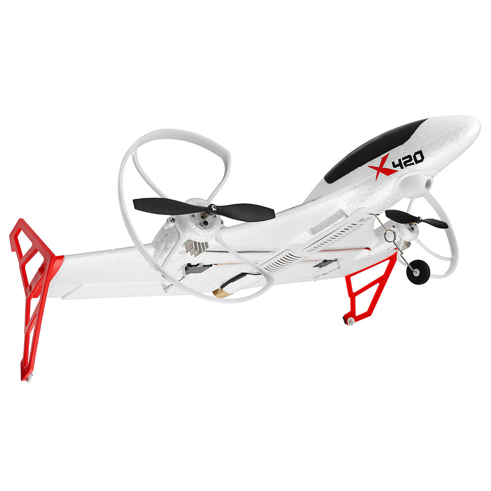XK X420 2.4G 6CH VTOL Vertical Take-off And Landing EPP Wingspan 420mm 3D Model RC Airplane RTF