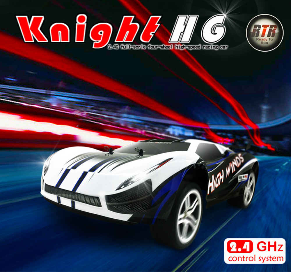 HG HG-103 2.4G 1:10 4WD Full-scale High-speed Racing Climbing RC Car RTR